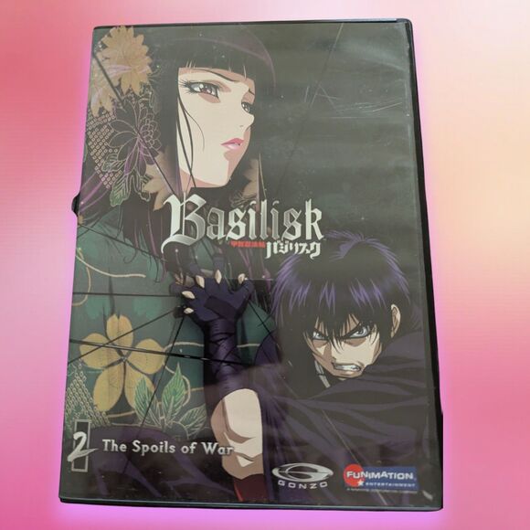 Basilisk Vol. 2: The Spoils of War DVD anime, Bilingual Japanese & English - Picture 1 of 3